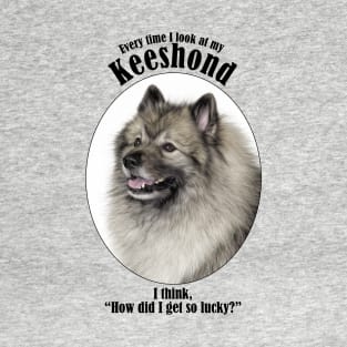 Lucky Keeshond T-Shirt